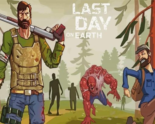 The Last Day On Earth Paint By Numbers