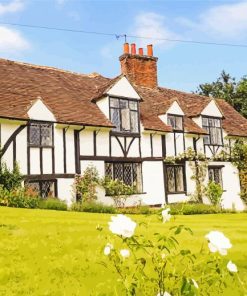 Tudor House Paint By Numbers