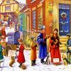 Victorian London At Christmas Paint By Numbers