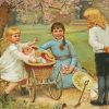 Vintage Children Paint By Numbers