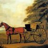 Vintage Horse And Carriage Paint By Numbers