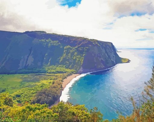 Waipi'o Valley Paint By Numbers