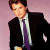 Young Michael J Fox paint by numbers