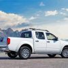 Aesthetic White Nissan Navara D40 Paint By Numbers