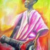 African Drummer Boy Paint By Numbers