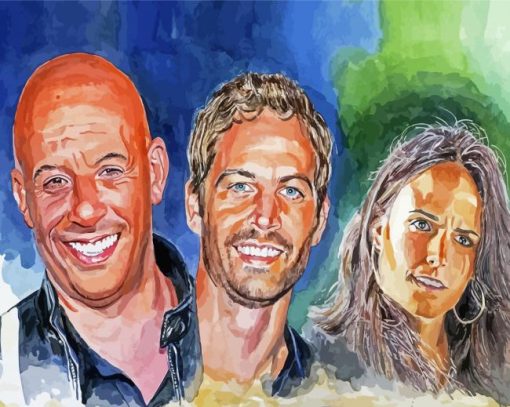 Fast Five Paint By Numbers