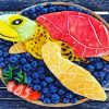 Food Art Fruit Paint By Numbers