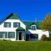 Green Gables House Paint By Numbers