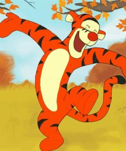 Happy Tigger Paint By Numbers