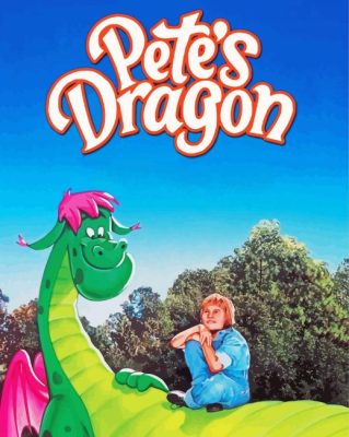 Pete's Dragon Paint By Numbers