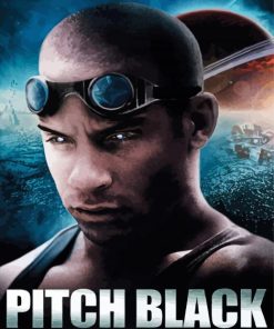 Riddick Pitch Black Paint By Numbers