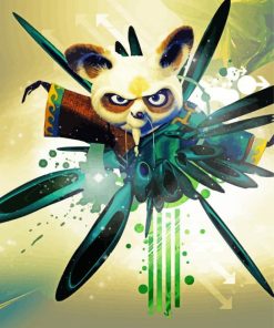 Shifu Character Art Paint By Numbers
