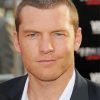 The Australian Actor Sam Worthington paint by numbers