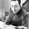 Vintage Albert Camus paint by numbers