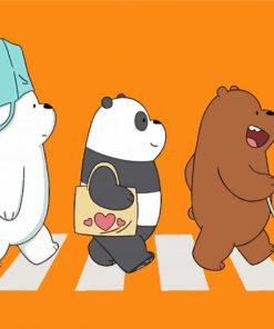 We Bare Bears Paint By Numbers