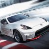 White Nissan 370z paint by numbers