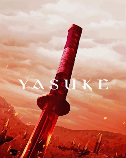 Yasuke Movie Poster paint by numbers