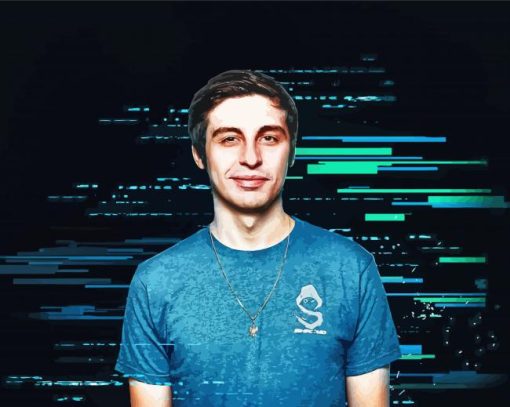 Shroud Canadian YouTuber Paint By Numbers
