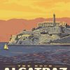 Alcatraz Island Poster Paint By Numbers