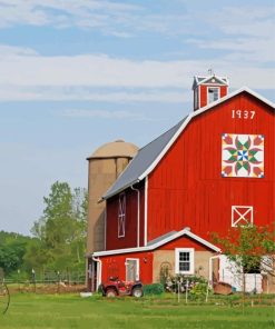 Barn Quilt Paint By Numbers