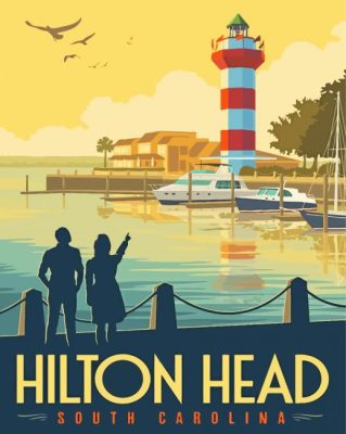 Hilton Head Island Paint By Numbers