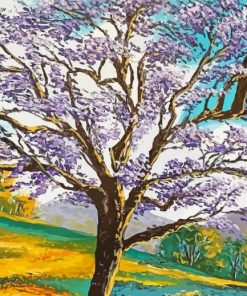Jacaranda Tree Paint By Numbers