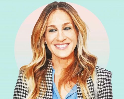 Sarah Jessica Parker Paint By Numbers