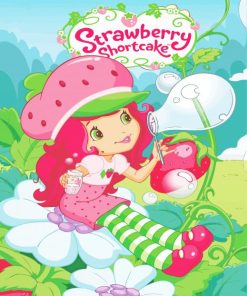 Strawberry Shortcake Paint By Numbers