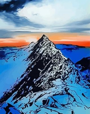 Striding Edge Paint By Numbers