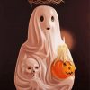 The Halloween Ghost Paint By Numbers