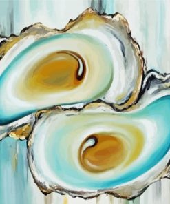 Two Oysters Paint By Numbers