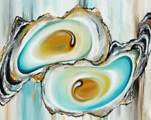 Two Oysters Paint By Numbers