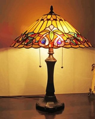 Victorian Lamp Paint By Numbers