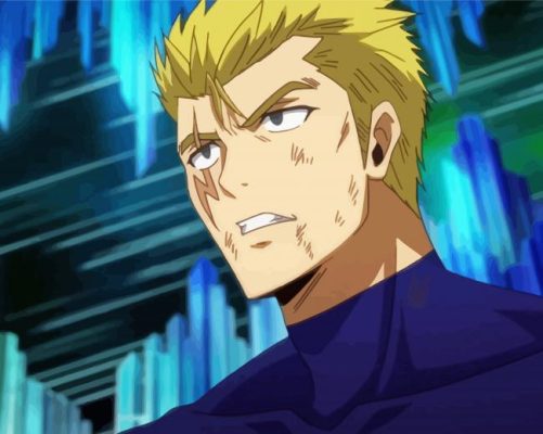 Aesthetic Laxus Dreyar Anime Paint By Numbers