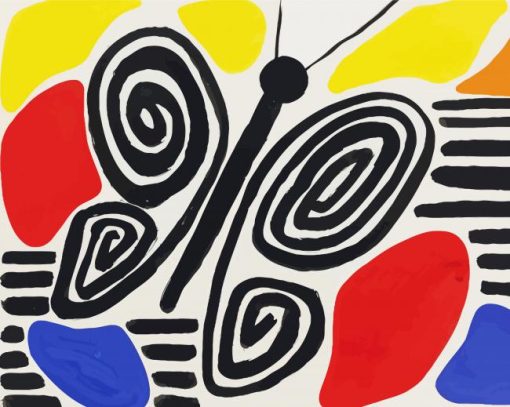 Aesthetic Alexander Calder Art Paint By Numbers