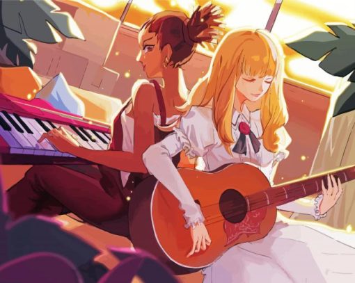 Carole And Tuesday Characters Paint By Numbers