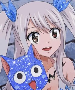 Adorable Fairy Tail Lucy Paint By Numbers