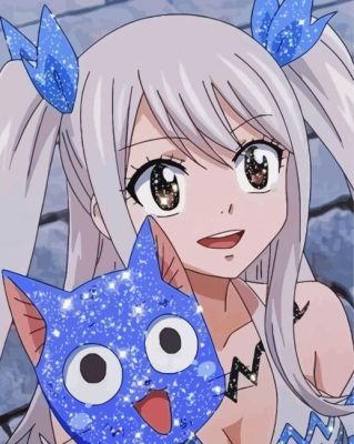 Adorable Fairy Tail Lucy Paint By Numbers