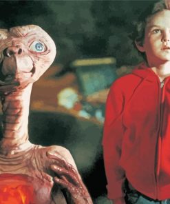 ET The Extra Terrestrial Characters Paint By Numbers