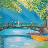 Lovers On The Bridge Art Paint By Numbers