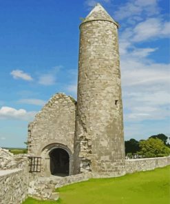 McCarthy's Tower Clonmacnoise Paint By Numbers