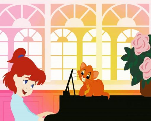 Oliver And Company Animation Characters Paint By Numbers