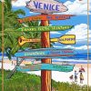Venice Florida Poster Paint By Numbers