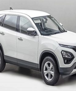 White Tata Harrier Paint By Numbers