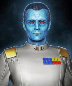 Grand Admiral Thrawn Art Paint By Numbers