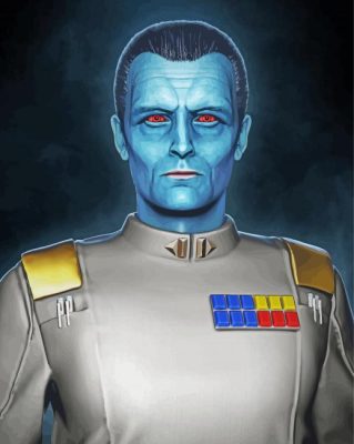 Grand Admiral Thrawn Art Paint By Numbers