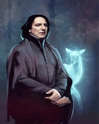 Professor Severus Snape paint By Numbers