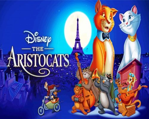 The Aristocats Poster Paint By Numbers