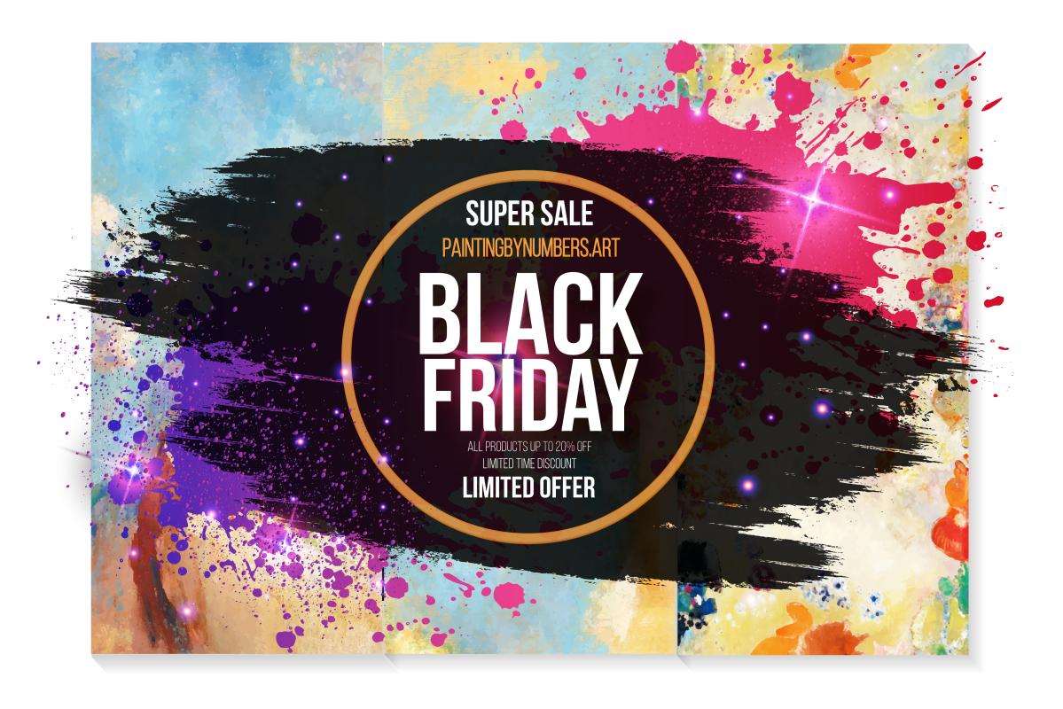 PAINT BY NUMBERS BLACK FRIDAY