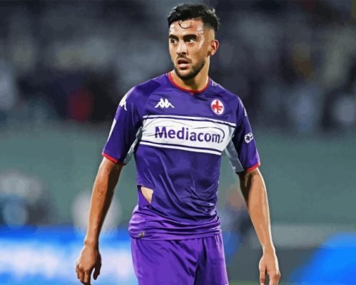 ACF Fiorentina Nicolas Gonzalez Paint By Numbers